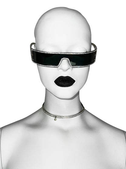 Dior Fall 2003 Swarovski Crystal Piercing Choker