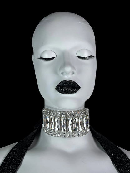 Dior by John Galliano Spring 2004 Runway Plexiglass Crystal Choker
