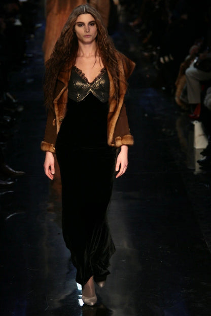Jean-Paul Gaultier Fall 2006 Velvet Gown