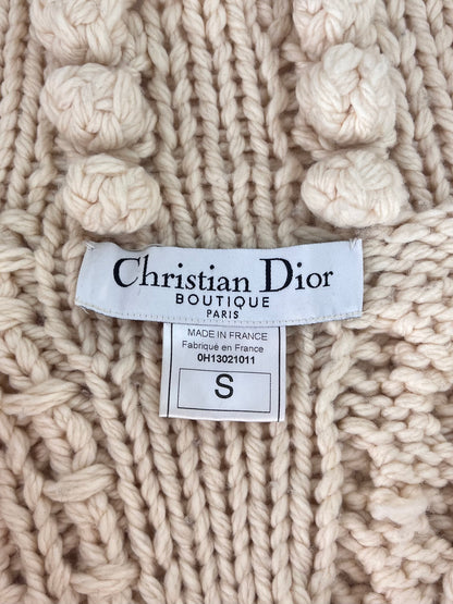 Dior by John Galliano Fall 2000 Oversized Asymmetrical Knitted Cardigan
