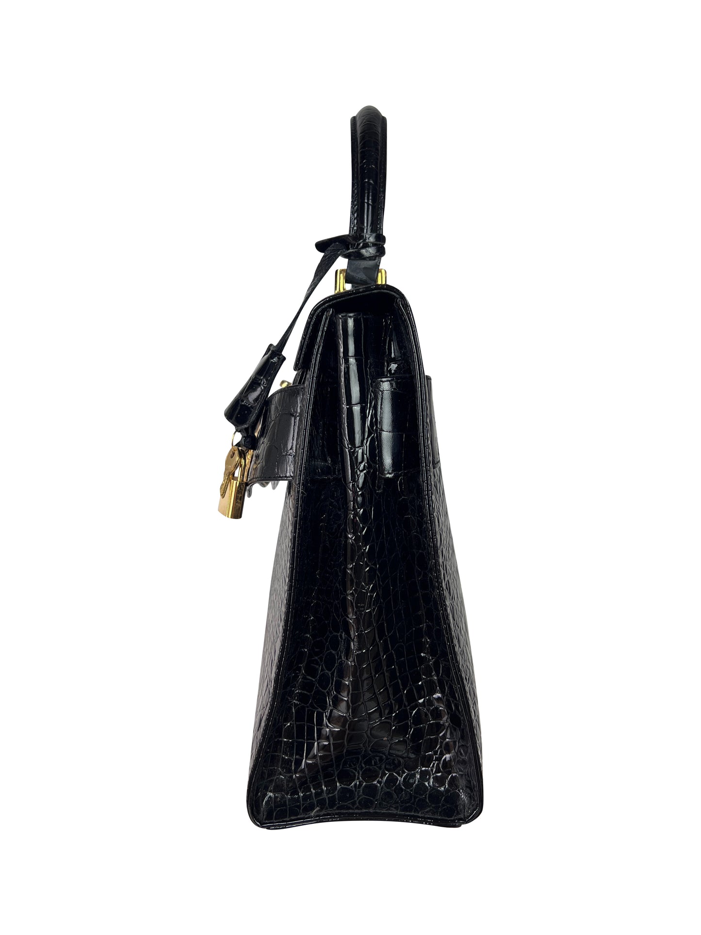 Gianni Versace Fall 1994 Mock Croc Medusa Kelly Satchel — “Princess Diana Handbag”