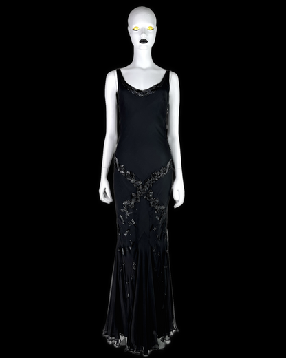 Dior by John Galliano Fall 2002 Bias Cut Beaded Gown