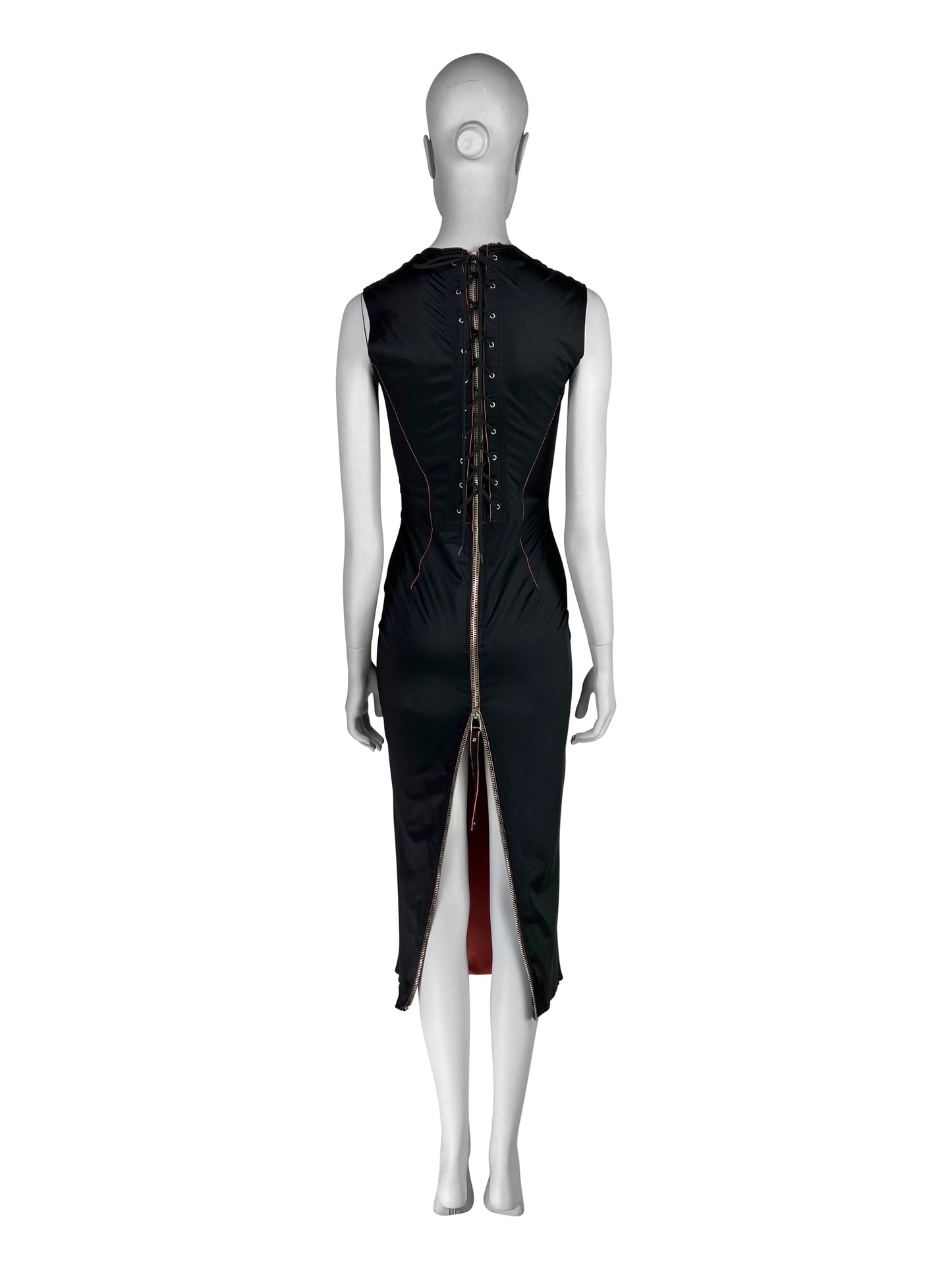 Jean-Paul Gaultier Fall 1995 Corseted Jersey Dress