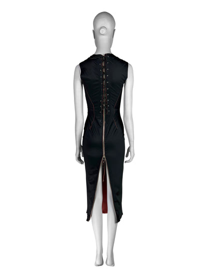 Jean-Paul Gaultier Fall 1995 Corseted Jersey Dress