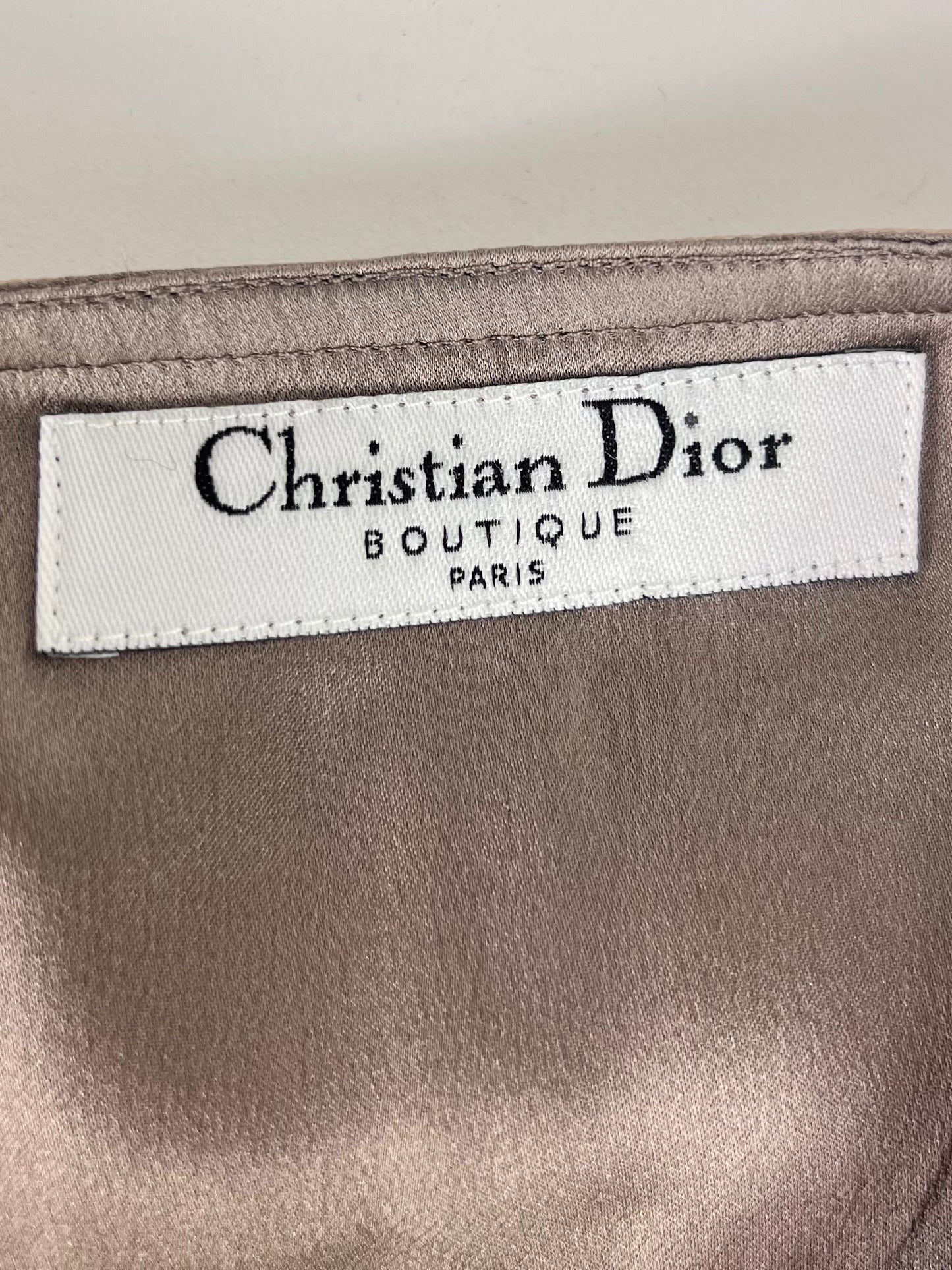 Dior by John Galliano Spring 2006 Bias Cut Silk Satin Gown