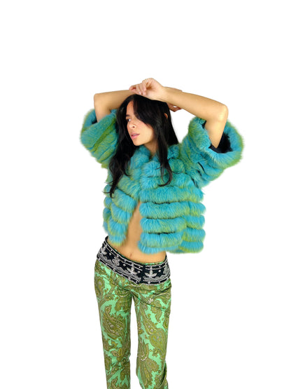 Dolce & Gabbana Fall 1999 Fox Fur Jacket