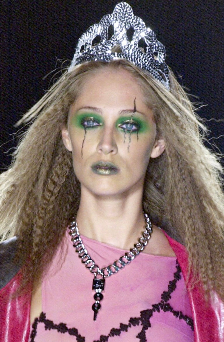Dior Spring 2001 Couture Show Logo Padlock Chain