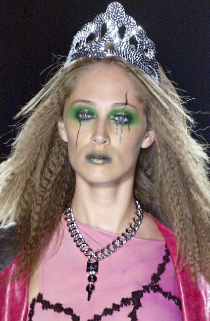 Dior Spring 2001 Couture Show Logo Padlock Chain
