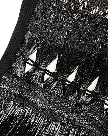 Jean-Paul Gaultier Spring 2013 Braided Raffia Dress