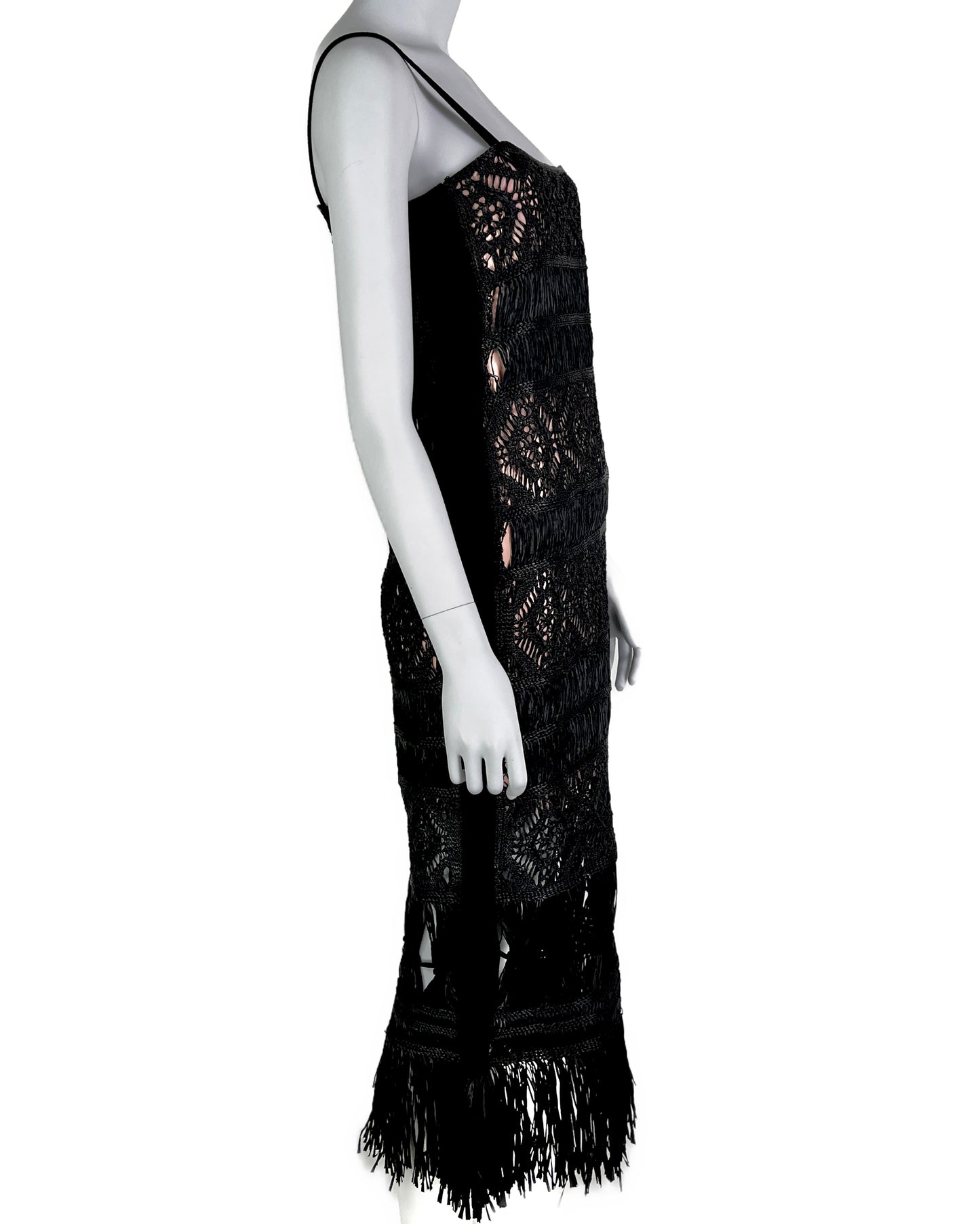 Jean-Paul Gaultier Spring 2013 Braided Raffia Dress