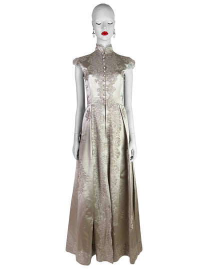Haute Couture Pierre Balmain by Oscar de la Renta Fall 1998 Runway Ensemble