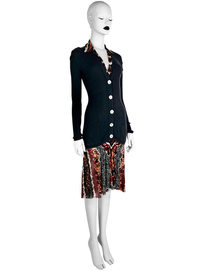 Jean-Paul Gaultier Spring 1997 Runway Cardigan-Dress