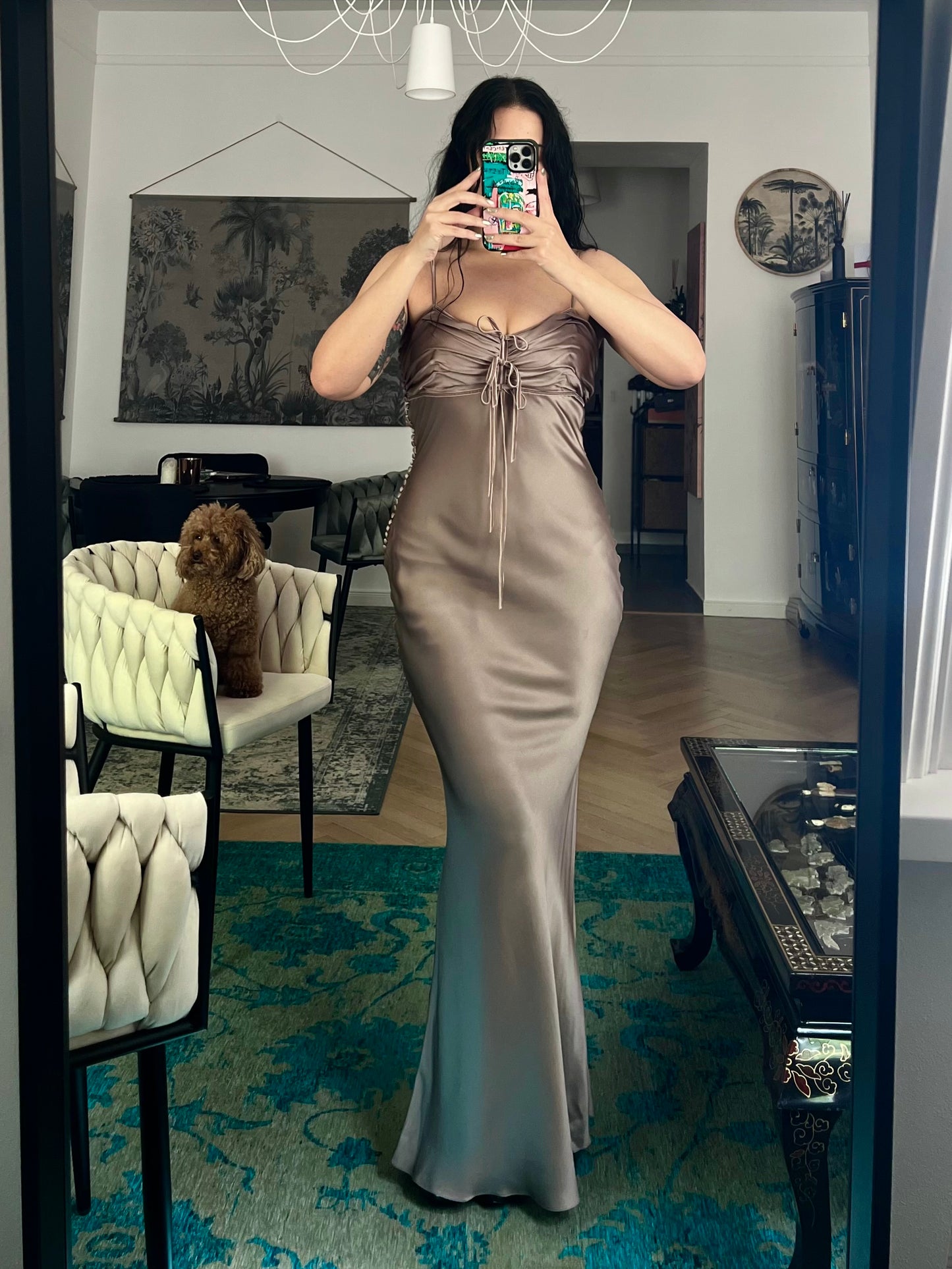 Dior by John Galliano Spring 2006 Bias Cut Silk Satin Gown