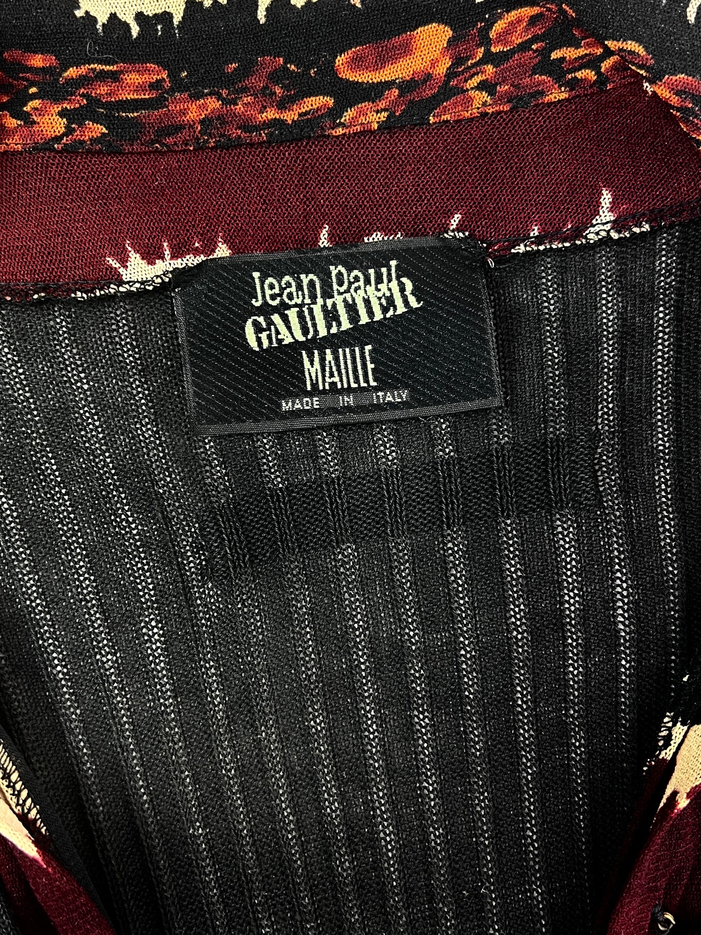Jean-Paul Gaultier Spring 1997 Runway Cardigan-Dress