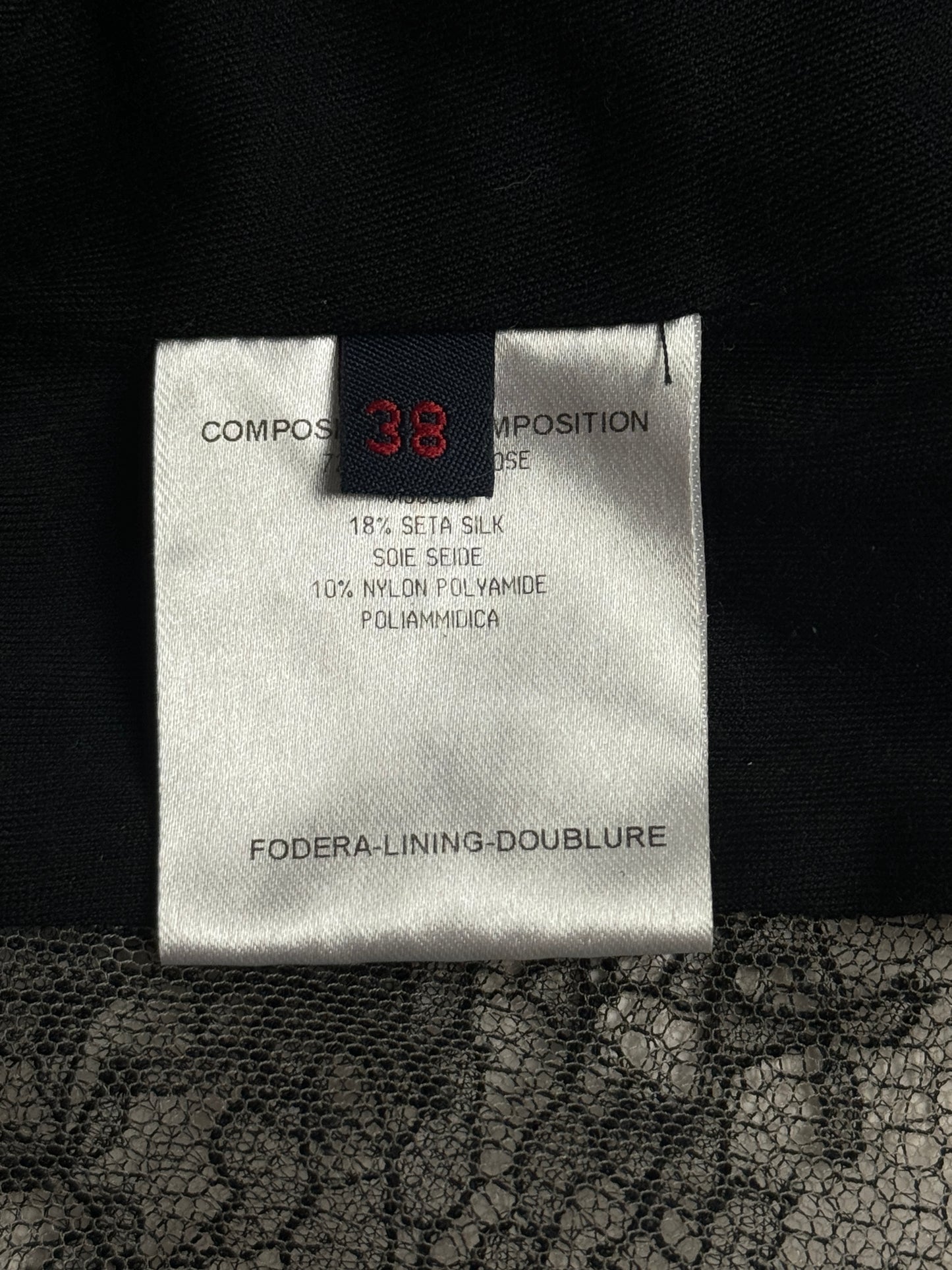 Alexander McQueen Fall 2005 Hitchcock Lace Back Jersey Dress