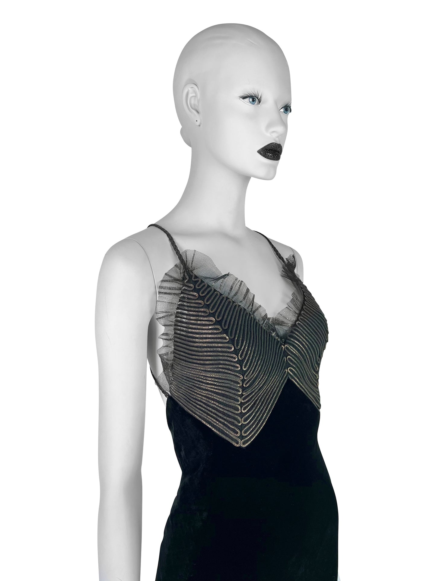 Jean-Paul Gaultier Fall 2006 Velvet Gown