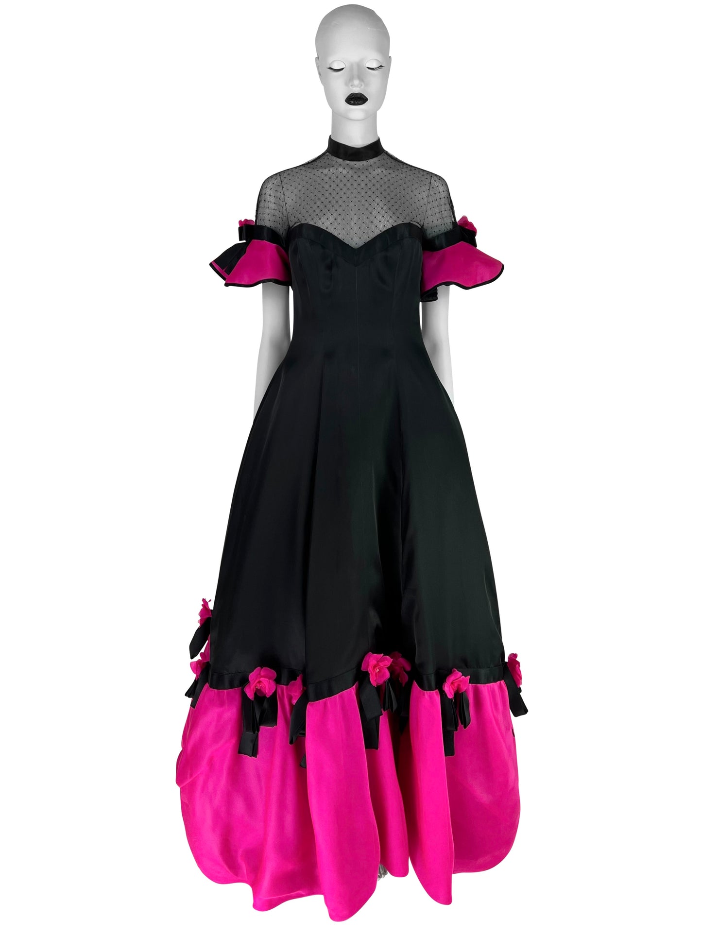 Vintage Haute Couture Chanel By Karl Lagerfeld Spring 1988 “Infanta of Spain” Ball Gown