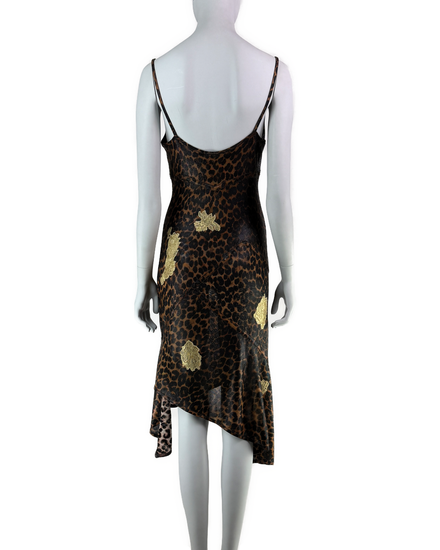 Dior by John Galliano Fall 2000 RTW Runway Leopard Slip Dress