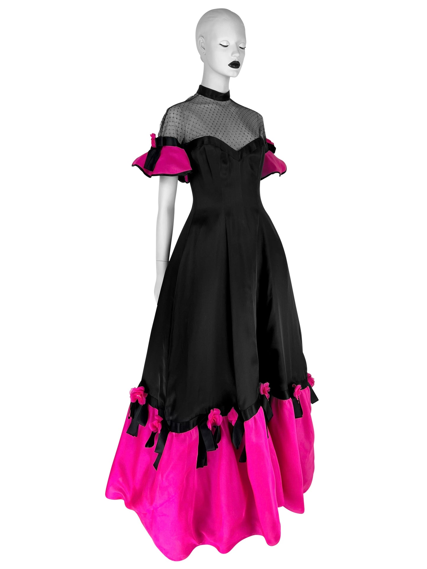 Vintage Haute Couture Chanel By Karl Lagerfeld Spring 1988 “Infanta of Spain” Ball Gown