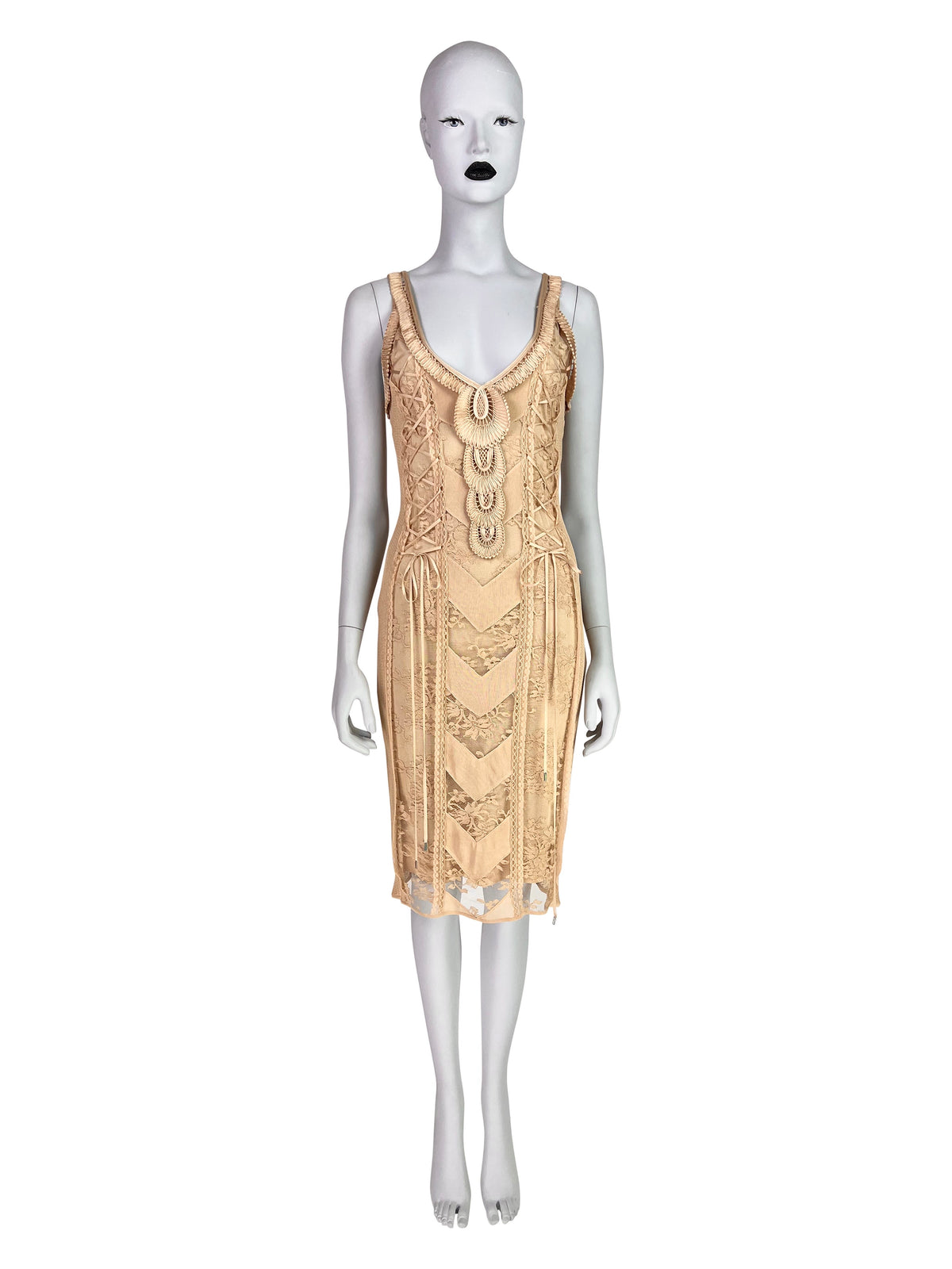 Dior by John Galliano Spring 2006 Knit Playsuit Dress