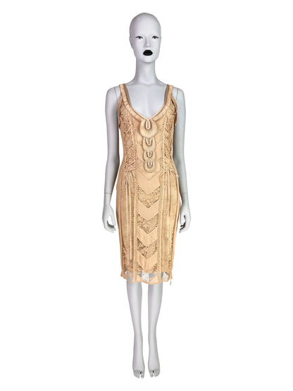 Dior by John Galliano Spring 2006 Knit Playsuit Dress