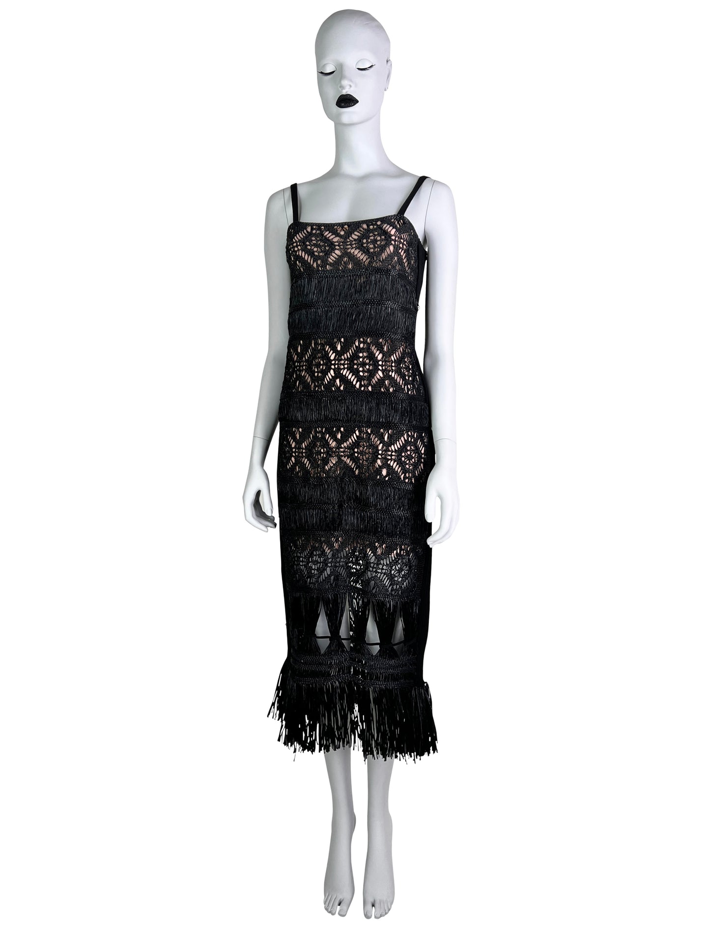 Jean-Paul Gaultier Spring 2013 Braided Raffia Dress