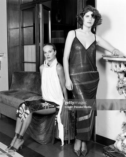 Gianni Versace Spring 1984 Oroton Metal Mesh Tunic Top