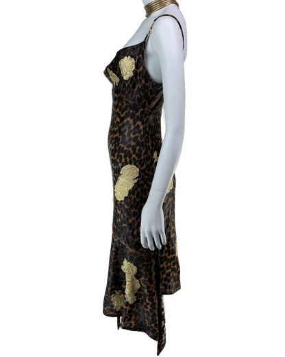 Dior by John Galliano Fall 2000 RTW Runway Leopard Slip Dress