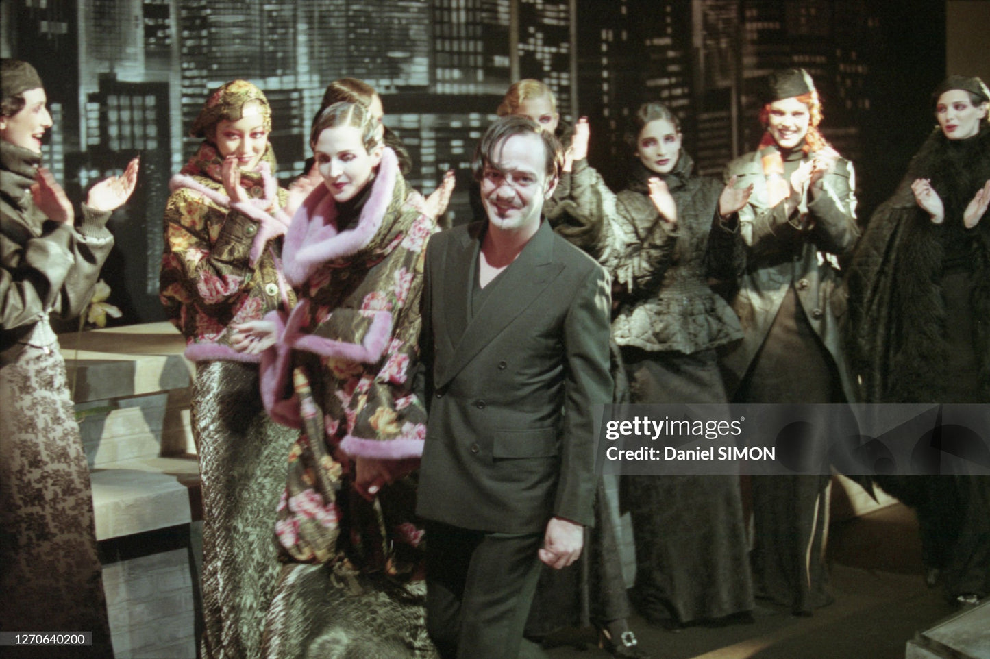 Dior by John Galliano Fall 1998 Black Down Feather Puffer Jacket