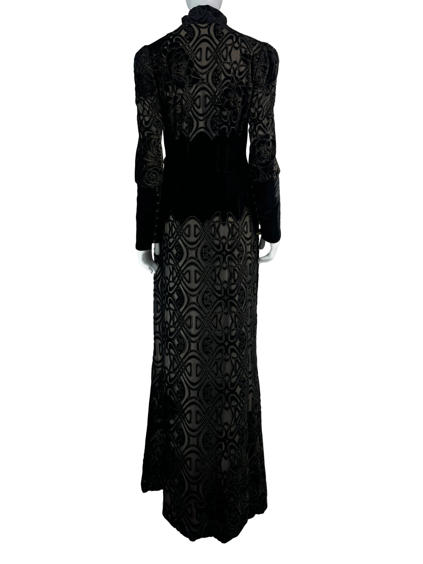 Roberto Cavalli Fall 2006 Velvet Coat / Dress
with Silk Lining