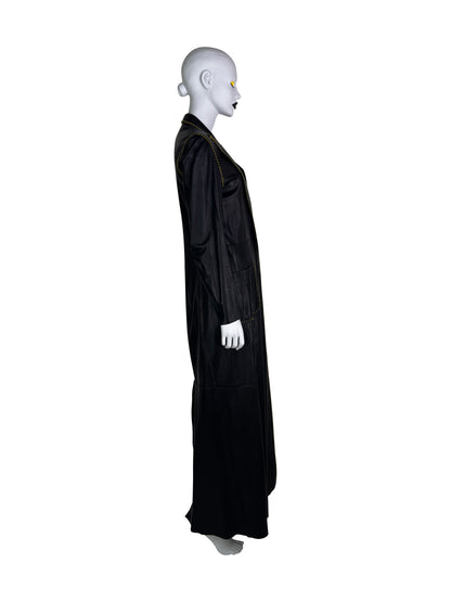 Alexander McQueen for Givenchy Spring 2000 Leather Coat