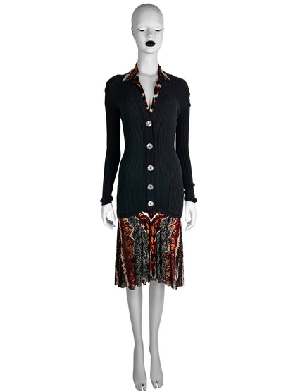 Jean-Paul Gaultier Spring 1997 Runway Cardigan-Dress