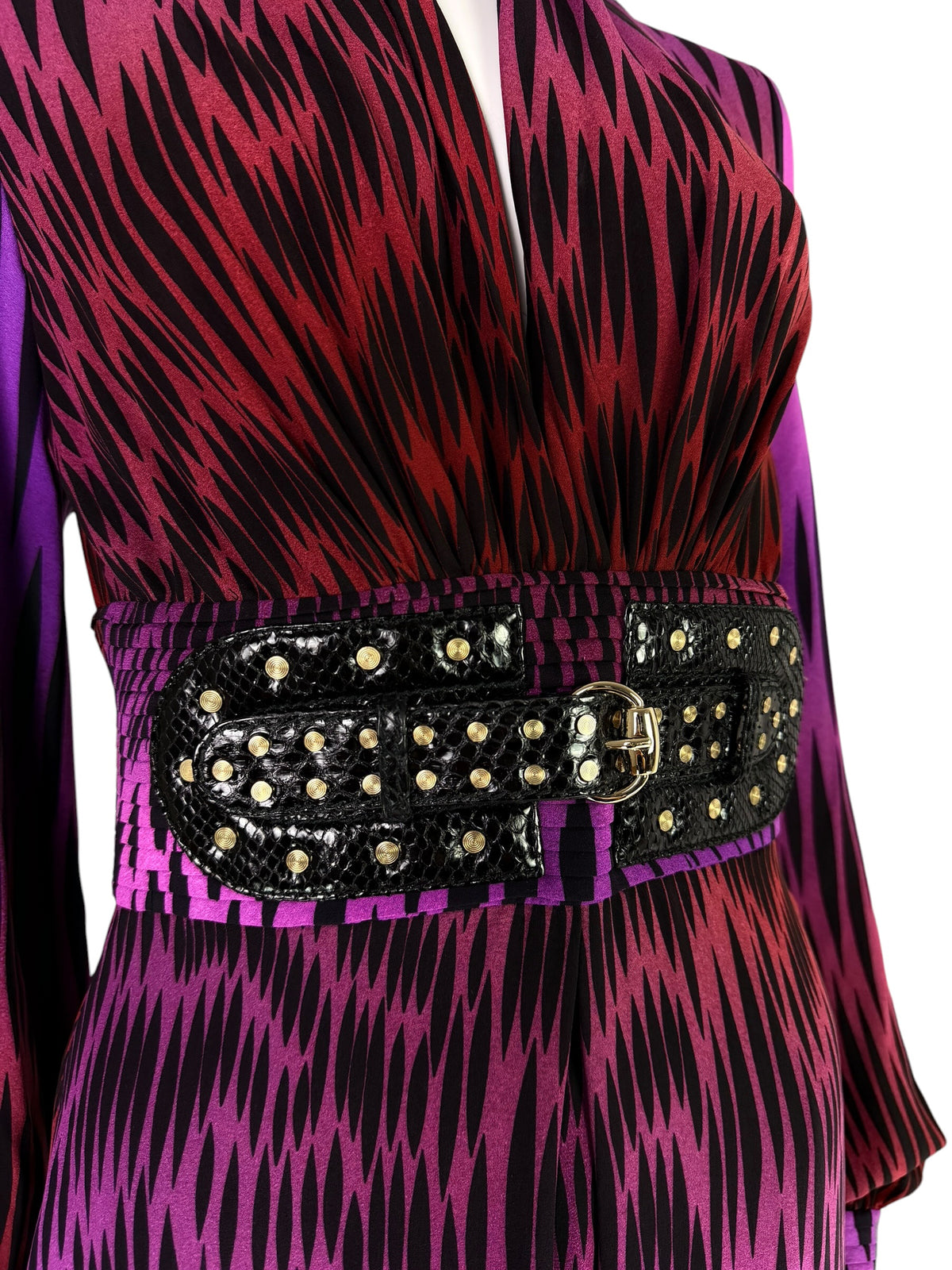 Gucci Fall 2006 Runway Look 42 Silk Gradient Gown by Frida Giannini