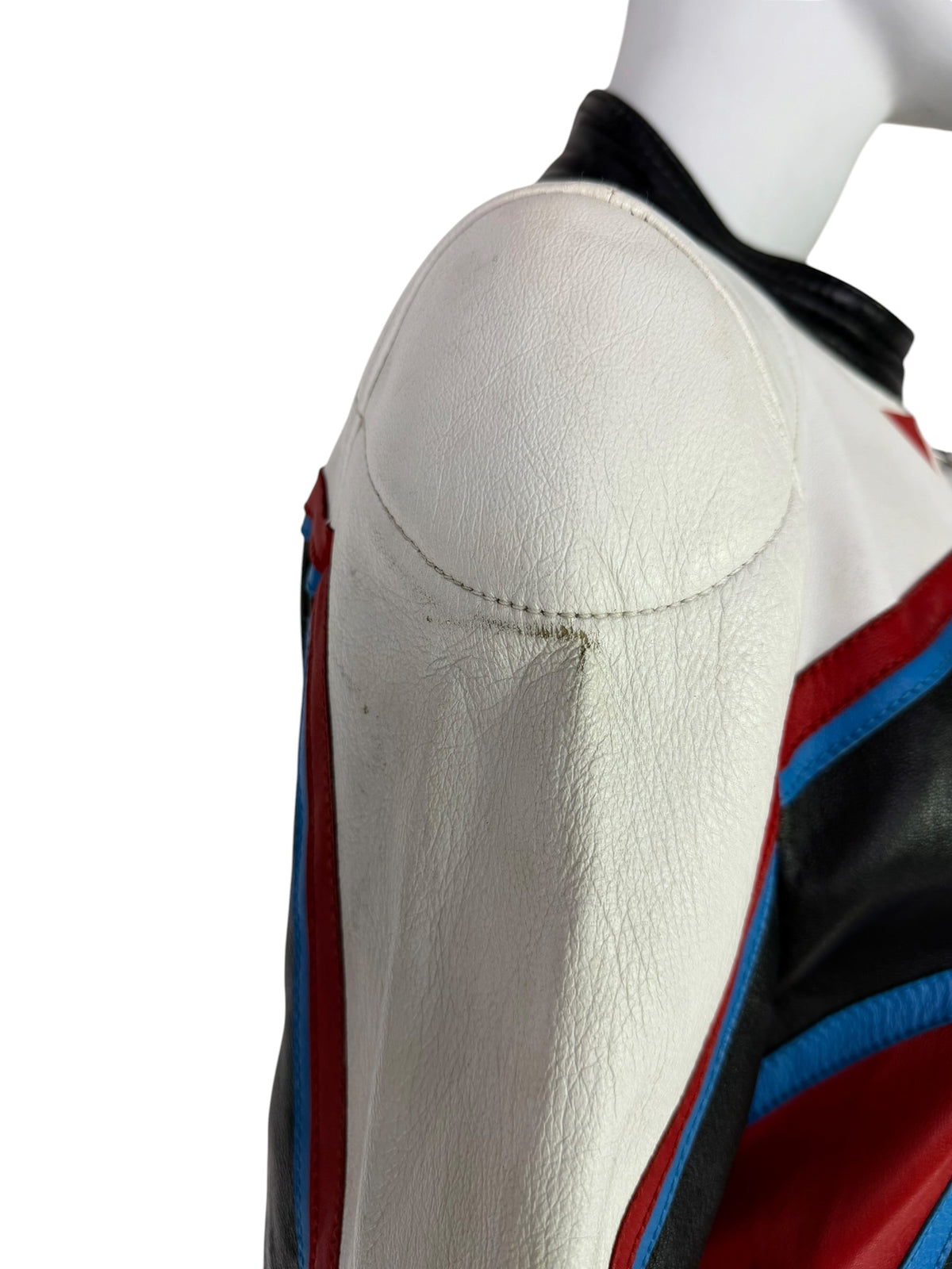 Rare Runway Dolce & Gabbana Spring 2001 Leather Moto Coat
