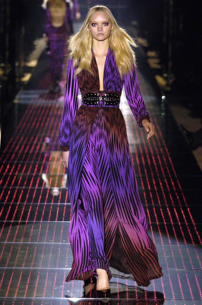 Gucci Fall 2006 Runway Look 42 Silk Gradient Gown by Frida Giannini