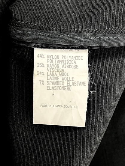 Gucci Fall 1997 G-logo Strap Evening Black Dress