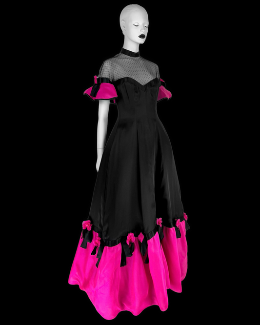 Vintage Haute Couture Chanel By Karl Lagerfeld Spring 1988 “Infanta of Spain” Ball Gown