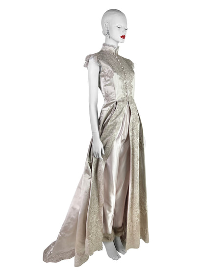 Haute Couture Pierre Balmain by Oscar de la Renta Fall 1998 Runway Ensemble