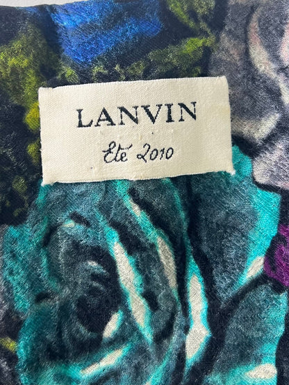 Lanvin by Alber Elbaz Resort 2010 Dramatic Floral Silk Gown
