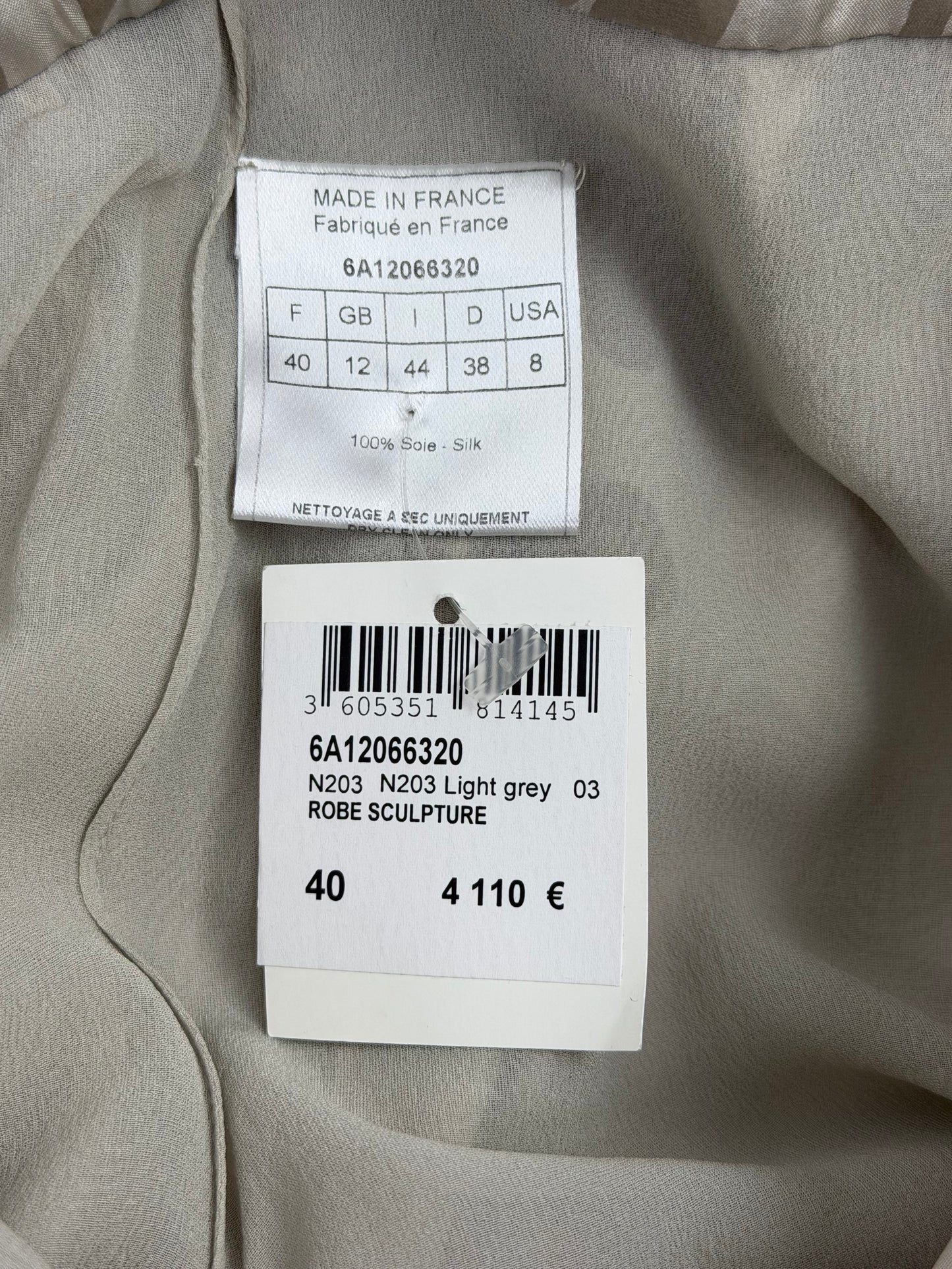 Dior by John Galliano Fall 2006 RTW Silk Ruffle Dress