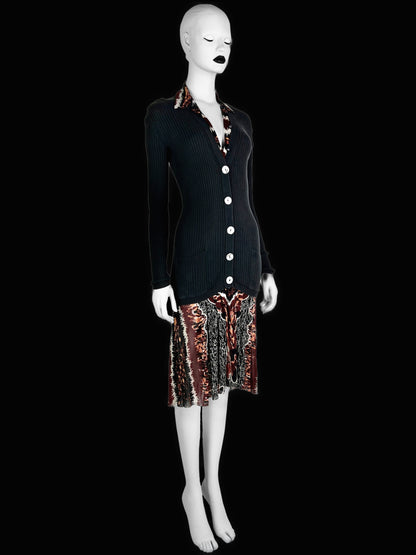 Jean-Paul Gaultier Spring 1997 Runway Cardigan-Dress