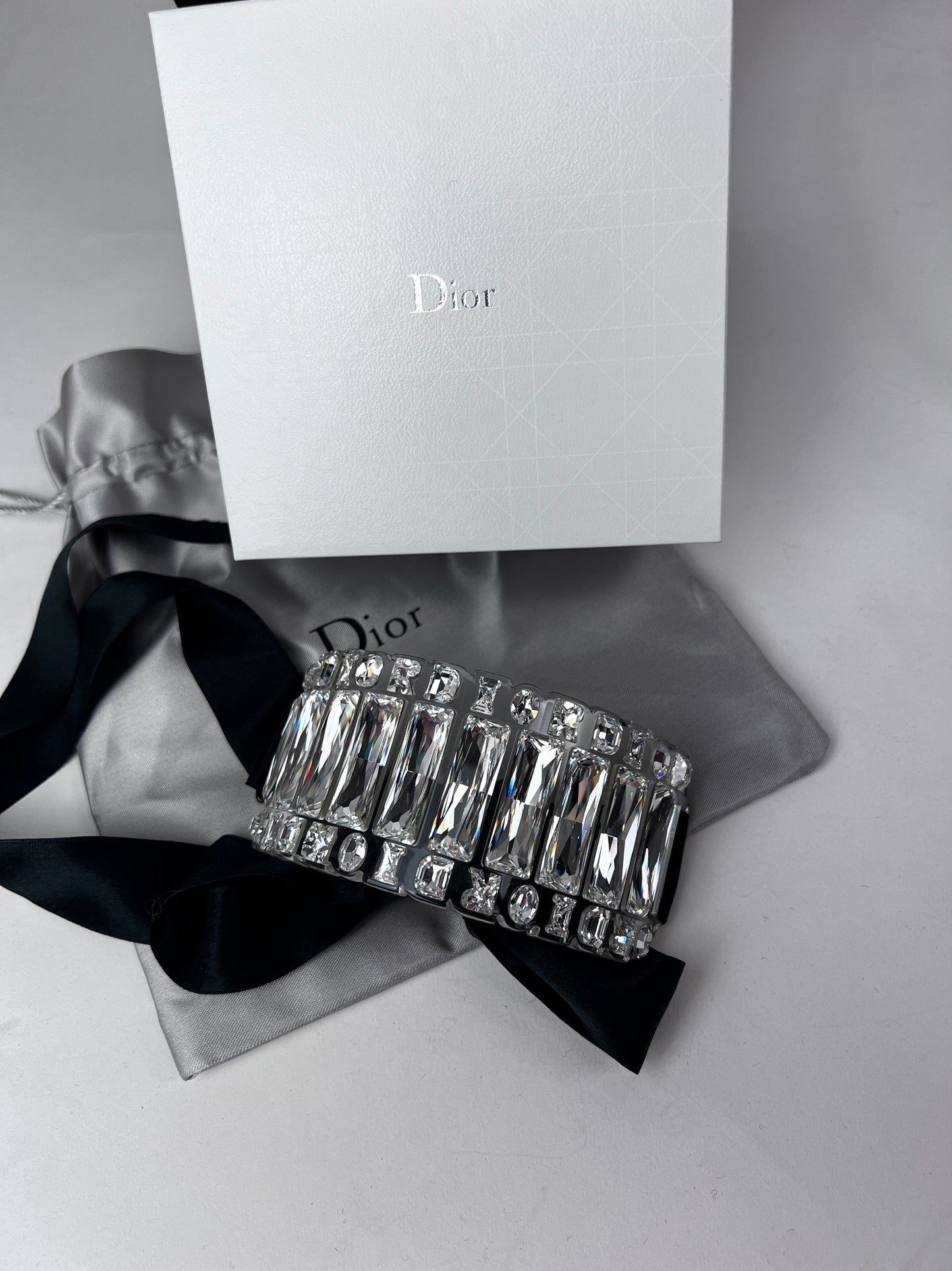 Dior by John Galliano Spring 2004 Runway Plexiglass Crystal Choker