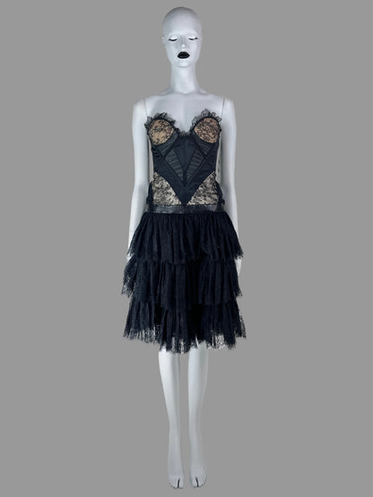 Alexander McQueen Fall 2003 Lace Corset Dress