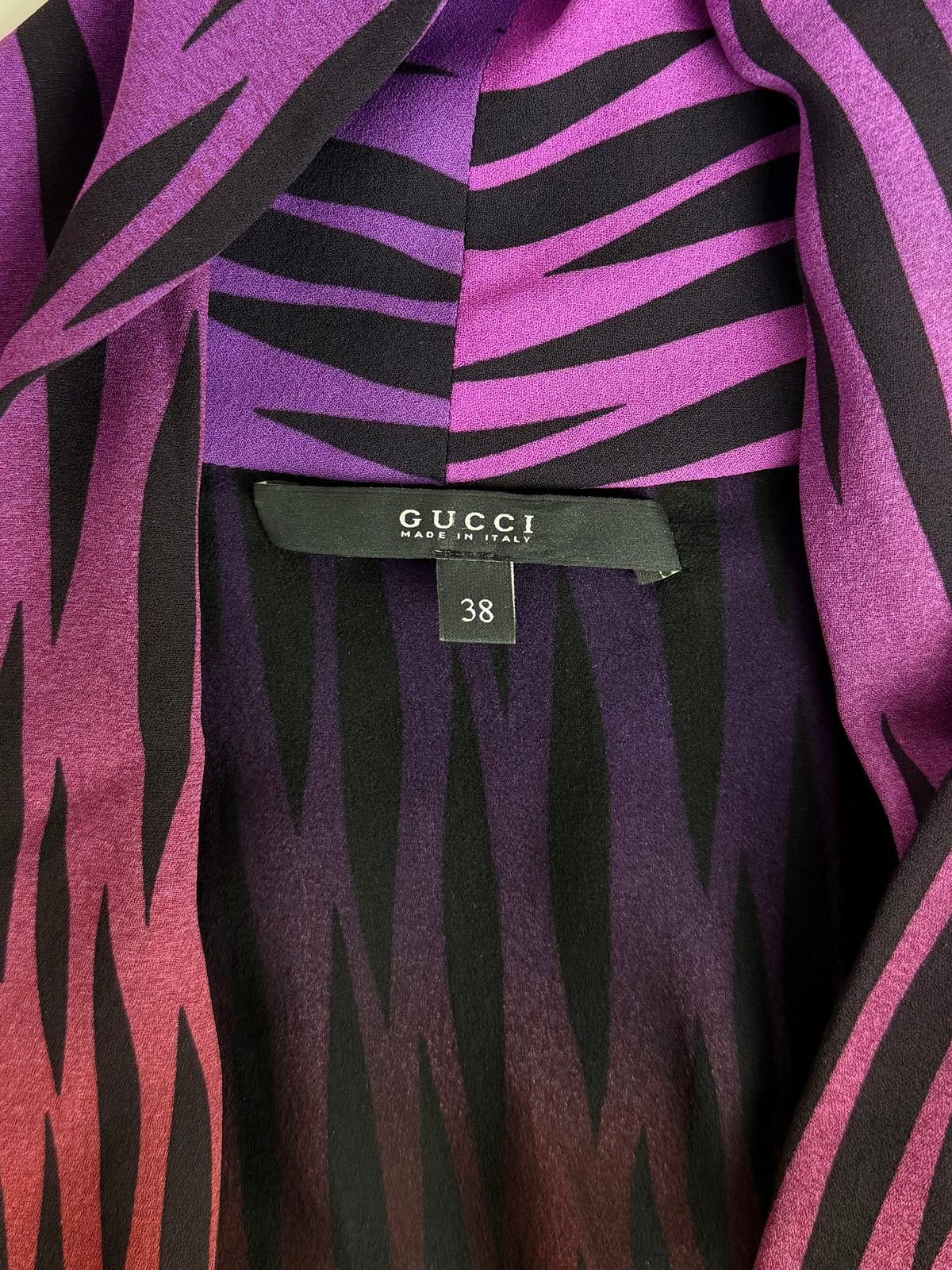 Gucci Fall 2006 Runway Look 42 Silk Gradient Gown by Frida Giannini