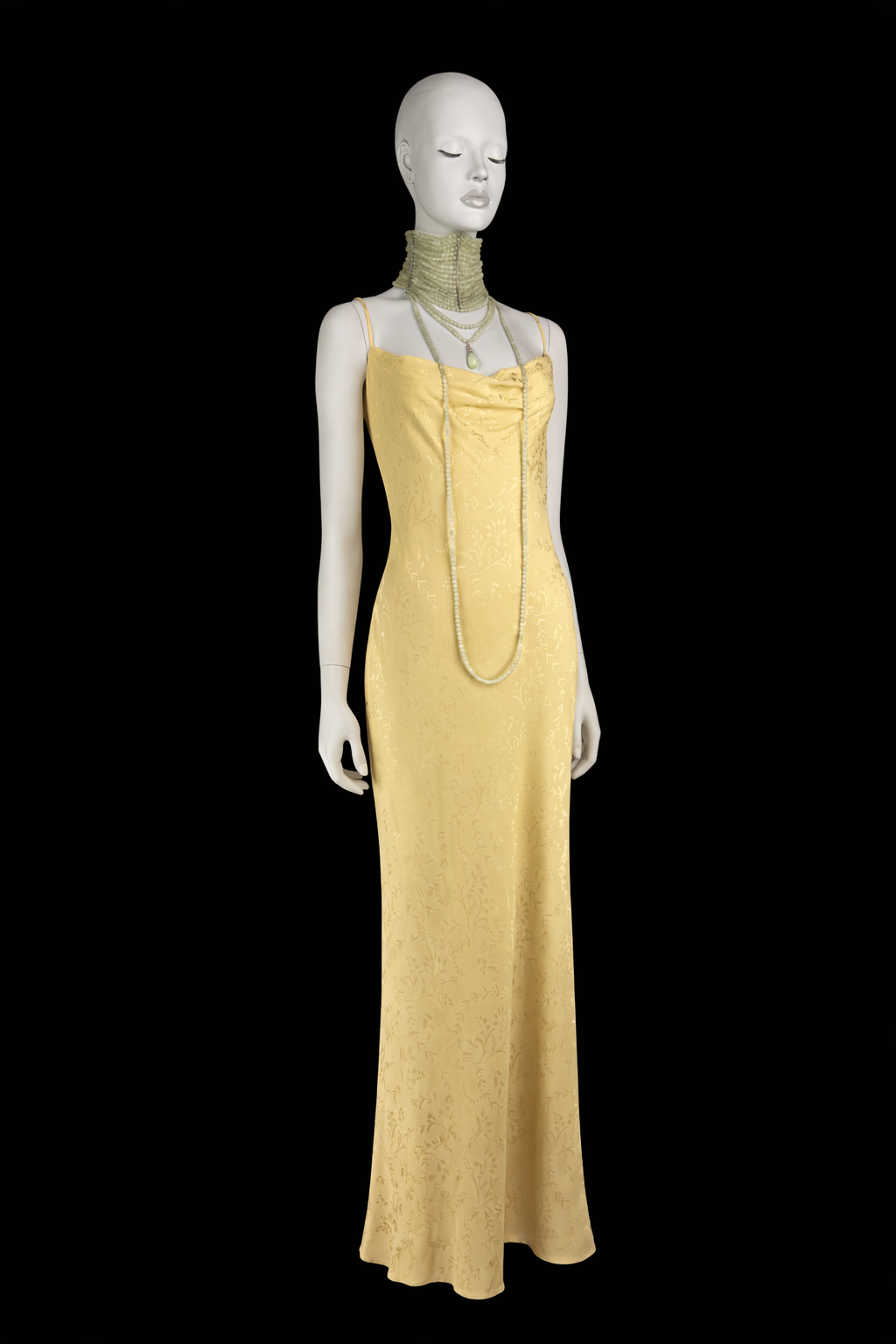 Dior by John Galliano Spring 1998 Jacquard Gown