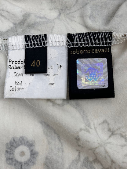 Roberto Cavalli Spring 2006 Floral Shimmer Capri Set