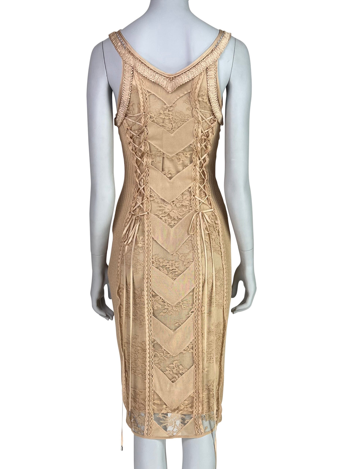 Dior by John Galliano Spring 2006 Knit Playsuit Dress
