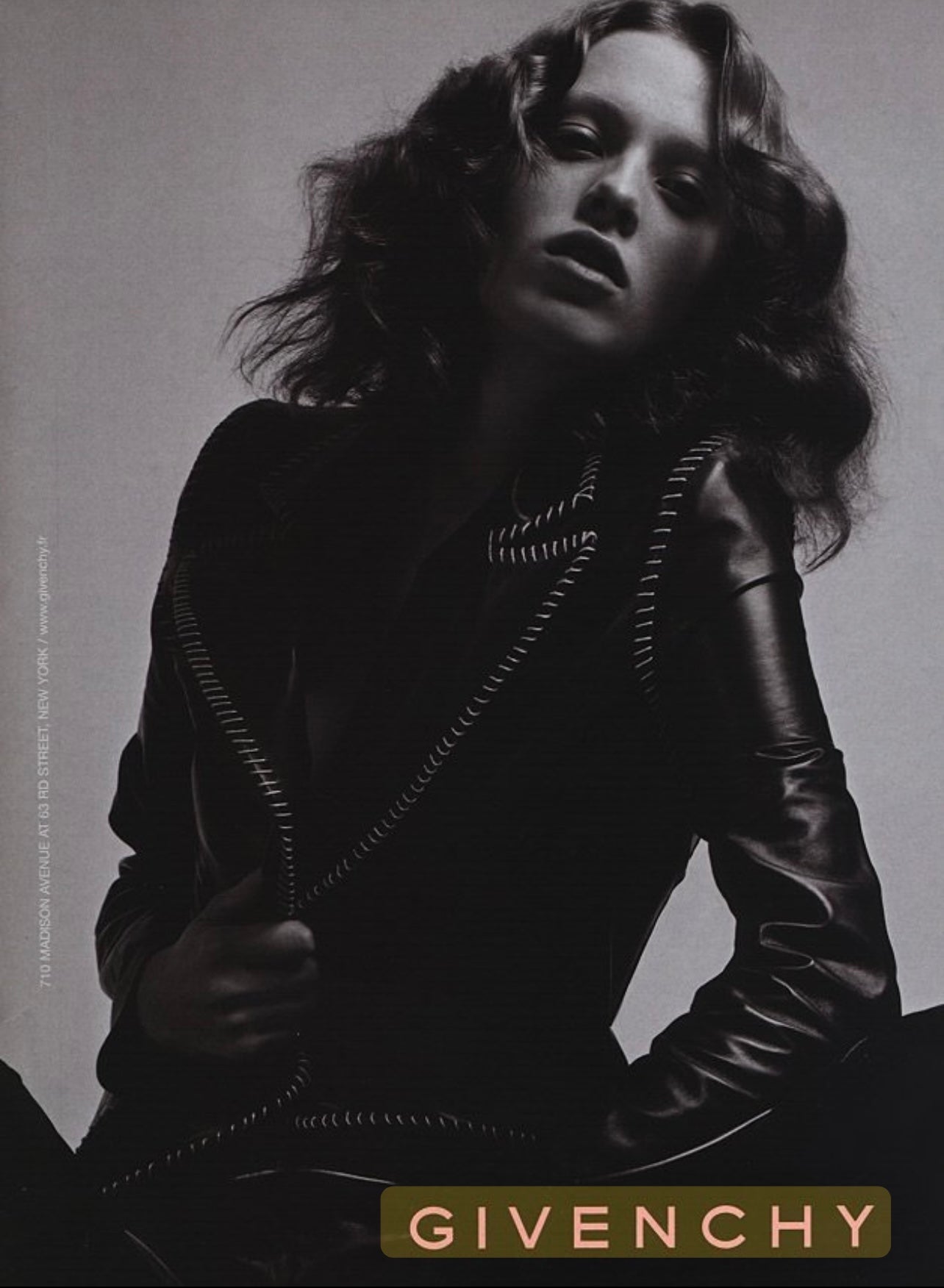 Alexander McQueen for Givenchy Spring 2000 Leather Coat