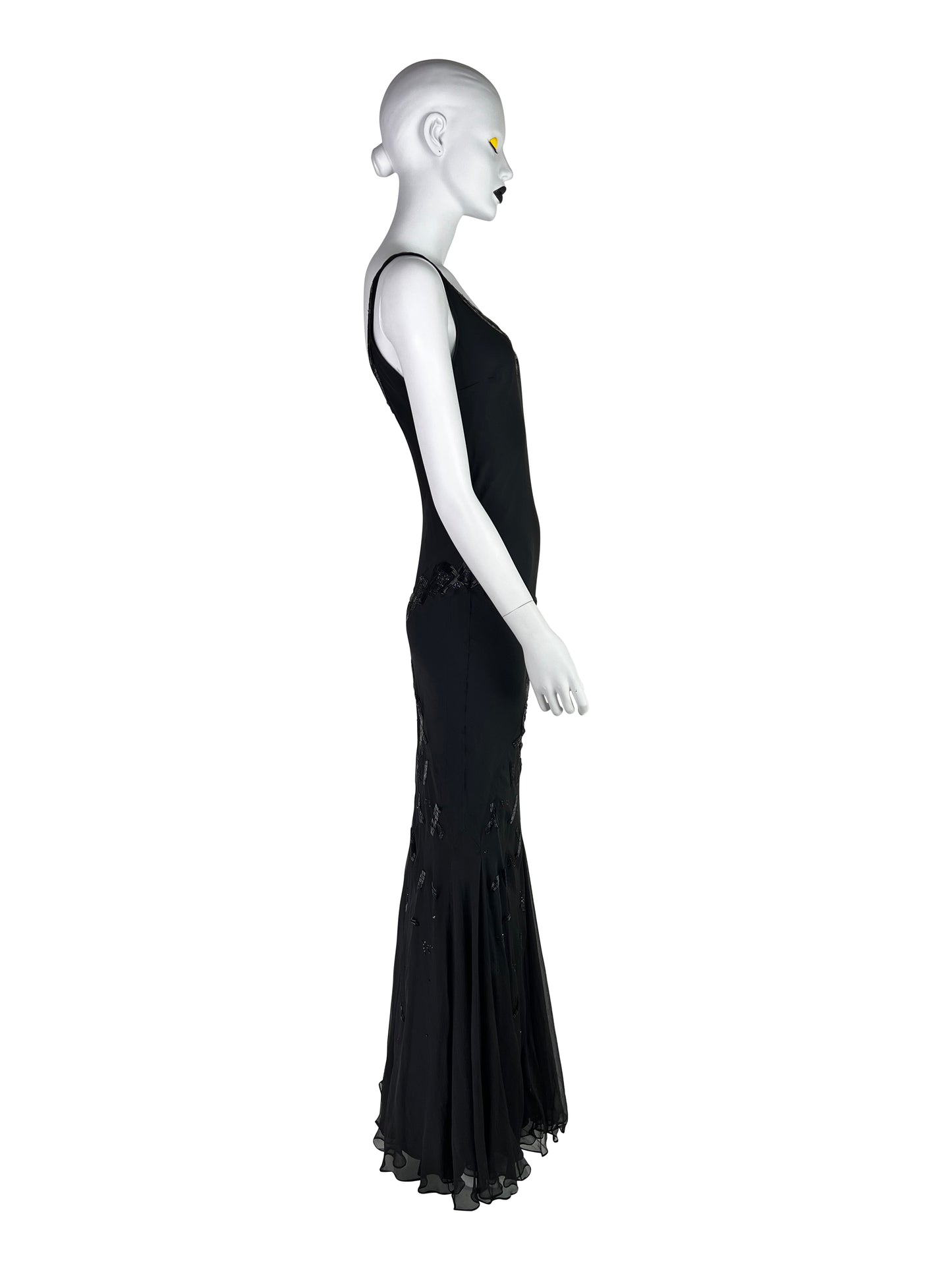 Dior by John Galliano Fall 2002 Bias Cut Beaded Gown
