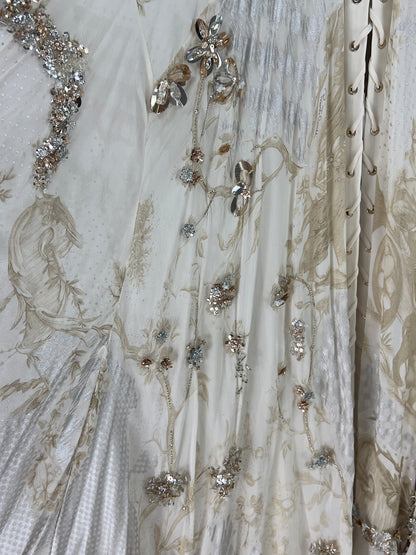 Archival Roberto Cavalli Resort 2015 Embellished Silk Boho Gown